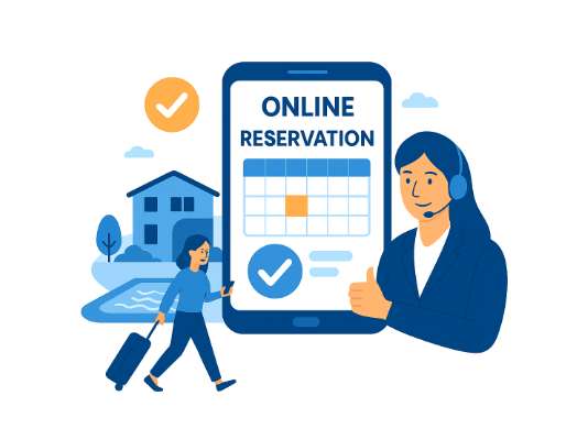 سیستم رزرو آنلاین ویلا