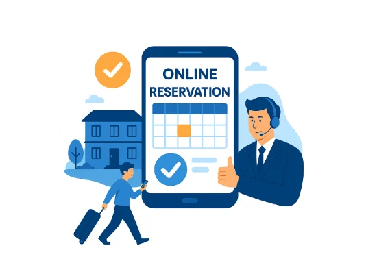 سیستم رزرو آنلاین اقامتگاه